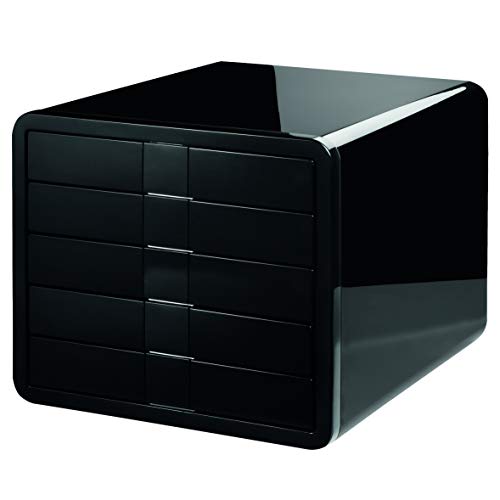 HAN 1551 Schubladenbox i-Box, DIN A4/C4, 5 geschlossene Schubladen