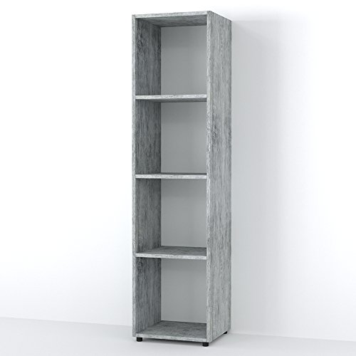 VICCO Raumteiler LUDUS 4 Fächer 142 x 36 cm - Standregal Hängeregal Regal TV Lowboard Sideboard Bücherregal