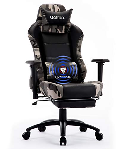 UOMAX Gaming Stuhl Ergonomische Kunstleder Bürostühle für Computer
