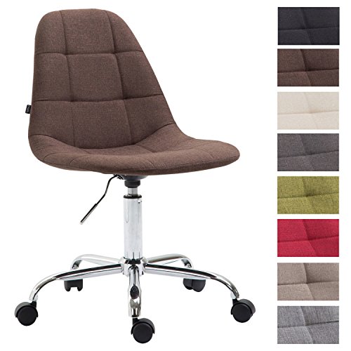 CLP Bürostuhl Reims mit Stoffbezug | Schreibtischstuhl mit gestepptem Sitz | Höhenverstellbarer Arbeitsstuhl mit Metallgestell erhältlich CLP Bürostuhl Reims mit Stoffbezug | Schreibtischstuhl mit gestepptem Sitz | Höhenverstellbarer Arbeitsstuhl mit Metallgestell erhältlich